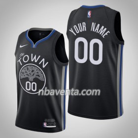 Camiseta Hombre Golden State Warriors Personalizadas 2019-20 Nike City Edition Swingman